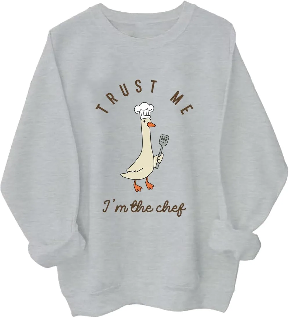 Толстовка с принтом "Trust Me I’m The Chef" Czbic
Толстовка с принтом "Trust Me I’m The Chef" Czbic