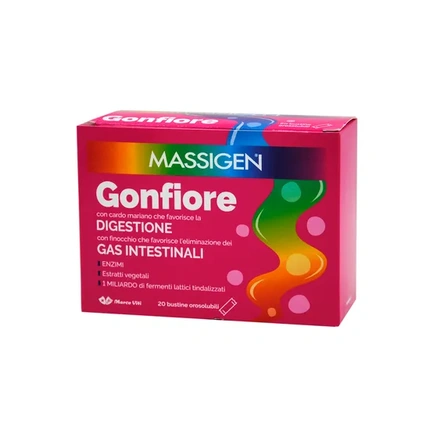 Gonfiore Пищеварительная добавка 20 палочек Massigen
Gonfiore Пищеварительная добавка 20 палочек Massigen