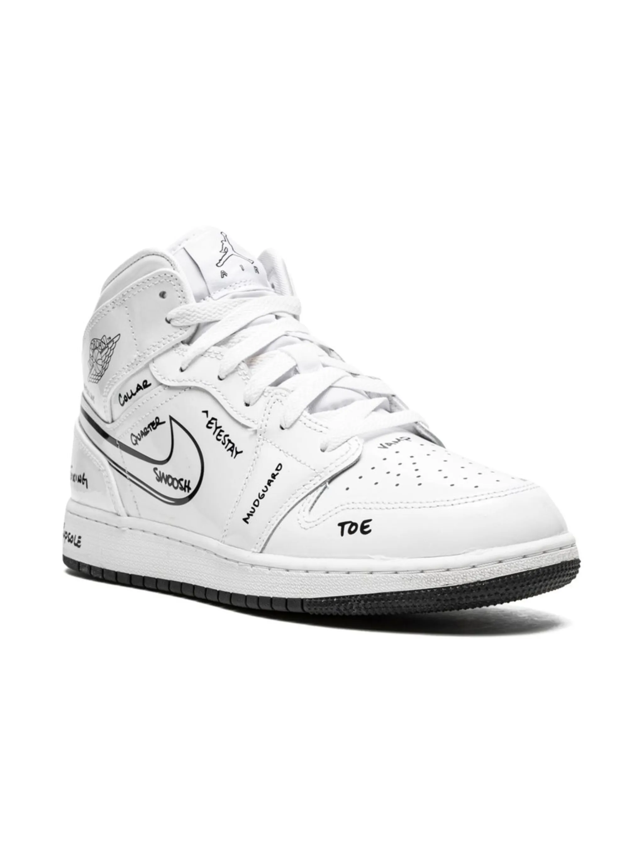Кроссовки Jordan 1 Mid Schematic Jordan Kids, белый
Кроссовки Jordan 1 Mid Schematic Jordan Kids, белый