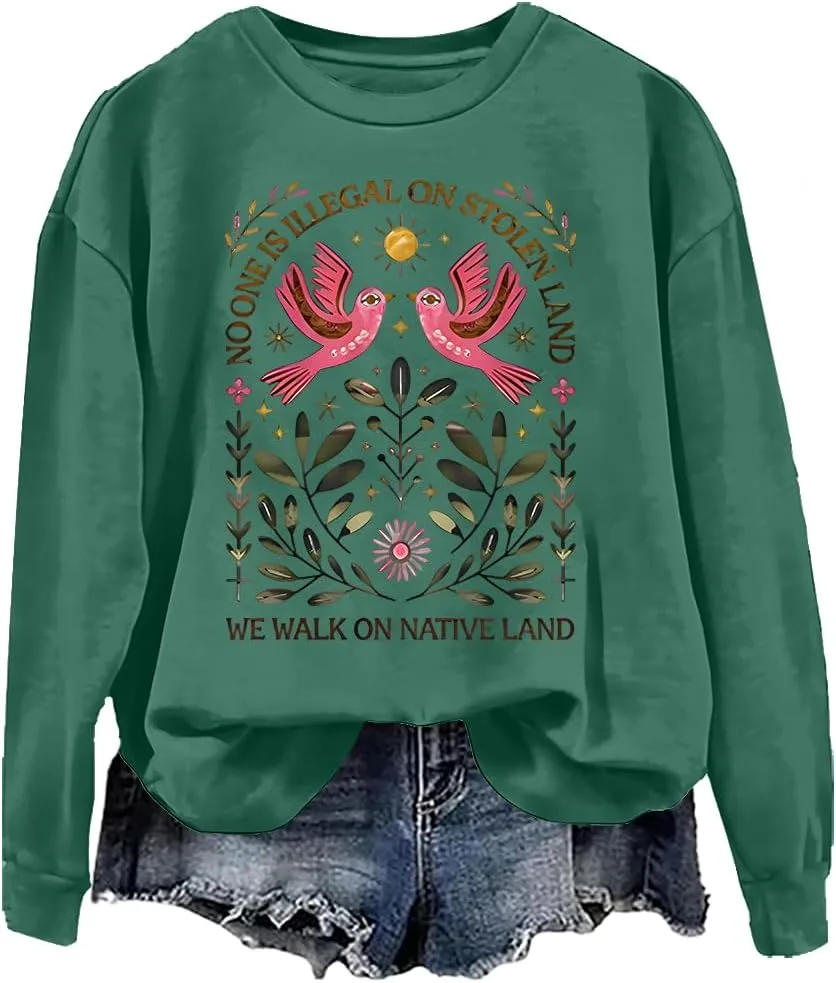 Толстовка No One Is Illegal On Stolen Land woati
Толстовка No One Is Illegal On Stolen Land woati