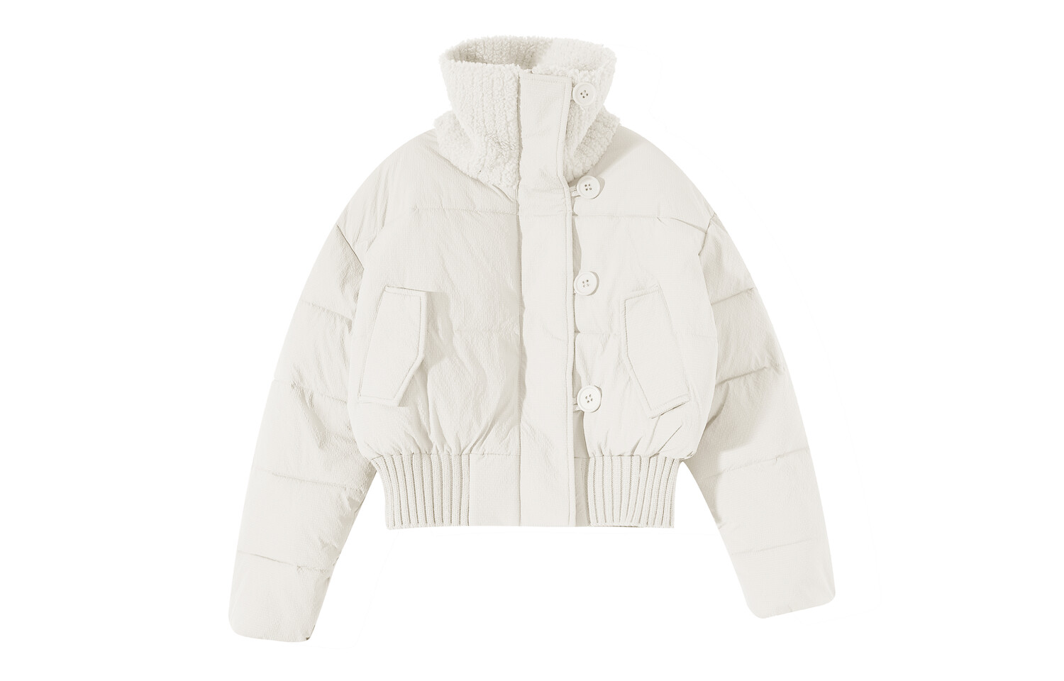 EIDOLON GRAIN Женская стеганая куртка, Белый 
EIDOLON GRAIN Женская стеганая куртка, Белый