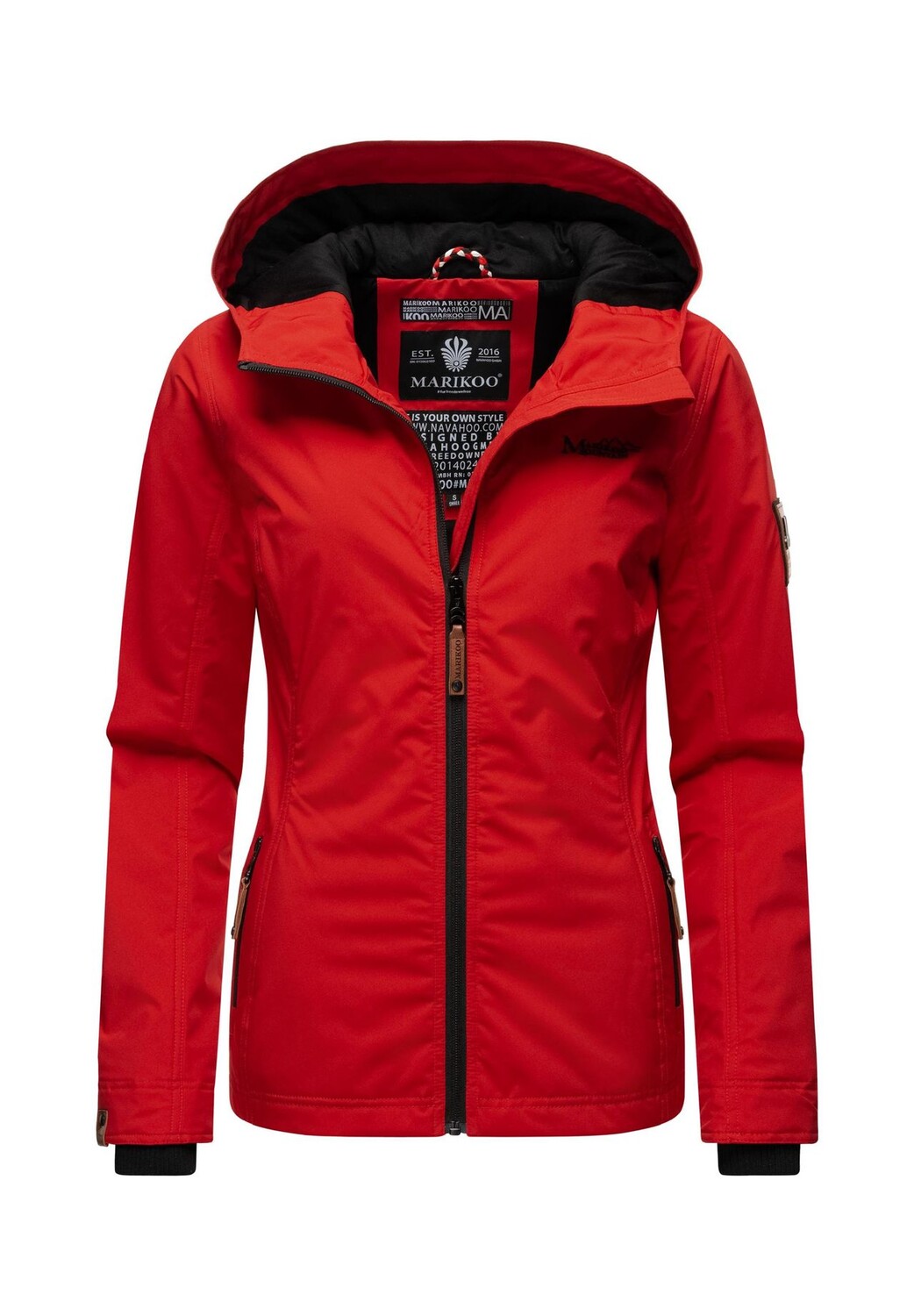 Переходная куртка ежевика MARIKOO, красный
Переходная куртка ежевика MARIKOO, красный