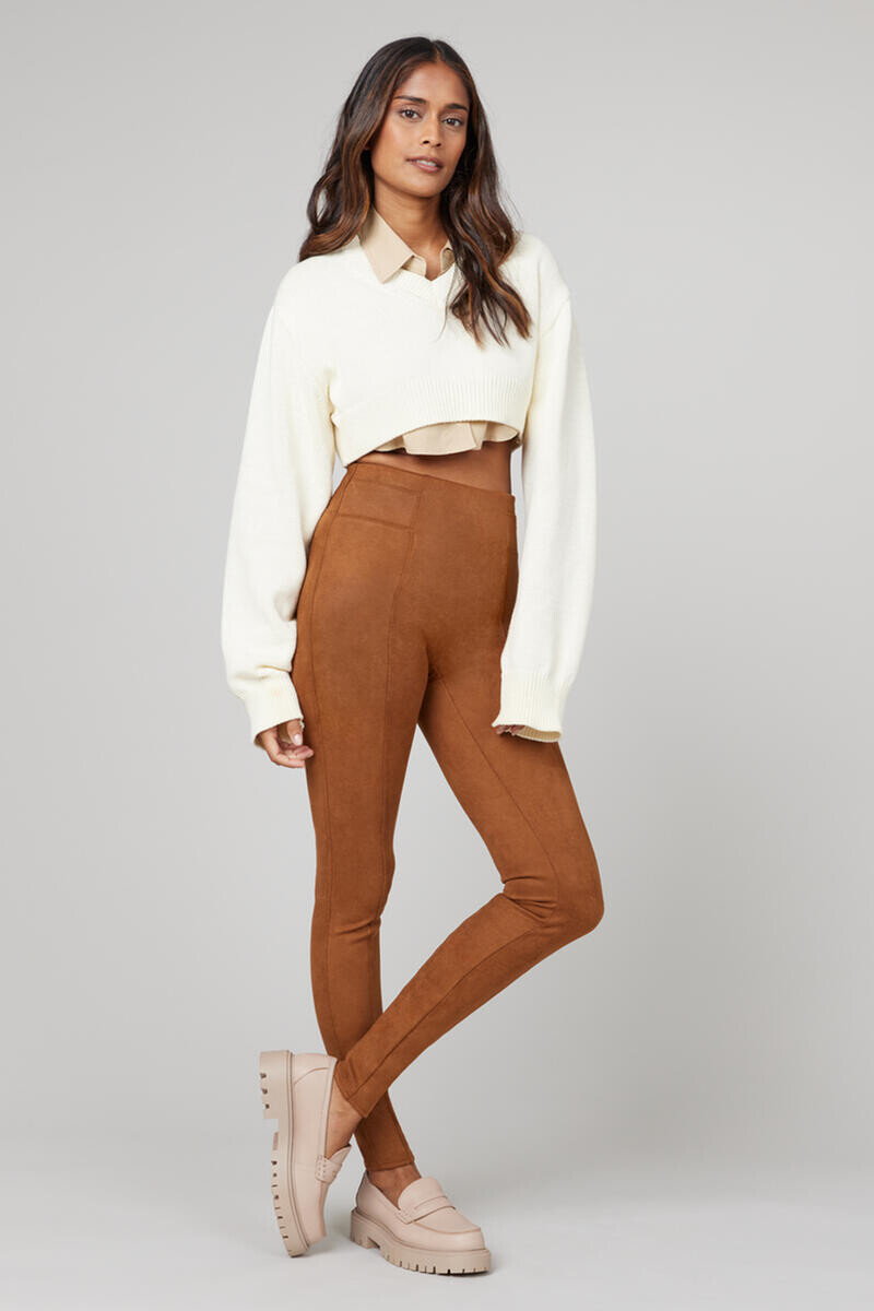 Моделирующие леггинсы с замшевым эффектом Spanx, светло-бежевый
Моделирующие леггинсы с замшевым эффектом Spanx, светло-бежевый