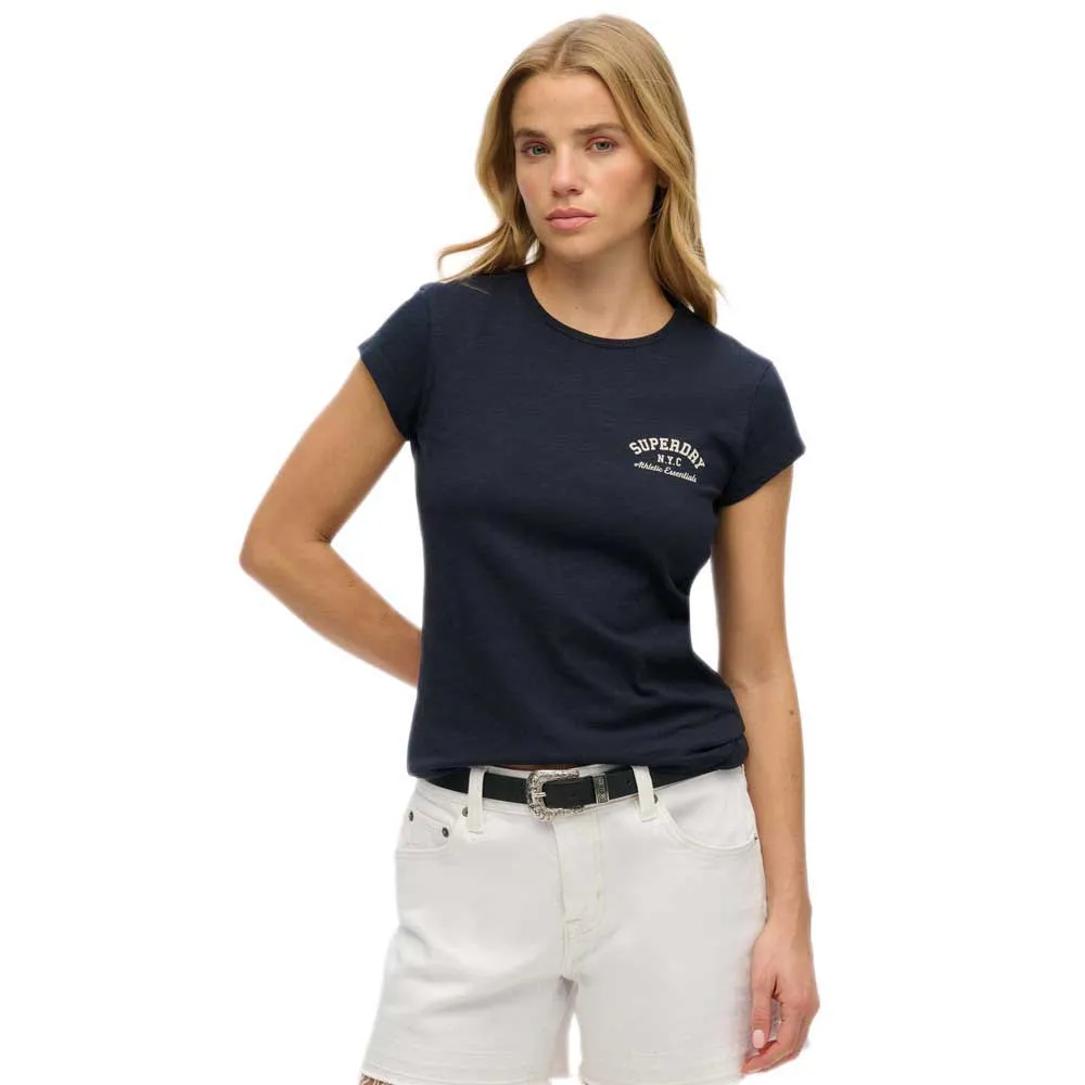 Футболка с коротким рукавом Superdry Athletic Essential Slub, синий
Футболка с коротким рукавом Superdry Athletic Essential Slub, синий