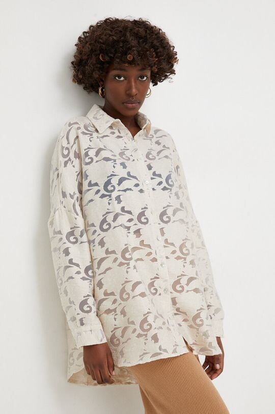 Рубашка Answear Lab, бежевый
Рубашка Answear Lab, бежевый