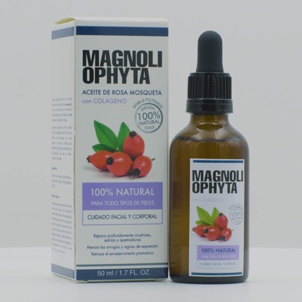 Масло шиповника Magnoliophyta с коллагеном Масло для тела и лица Все типы кожи Регенерирует и питает Глубоко борется с морщинами 50 миллилитров Triir
Масло шиповника Magnoliophyta с коллагеном Масло для тела и лица Все типы кожи Регенерирует и питает Глубоко борется с морщинами 50 миллилитров Triir