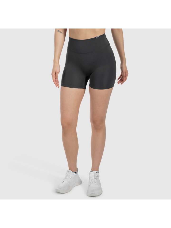 Шорты Lavina антрацитового цвета SMILODOX
Шорты Lavina антрацитового цвета SMILODOX