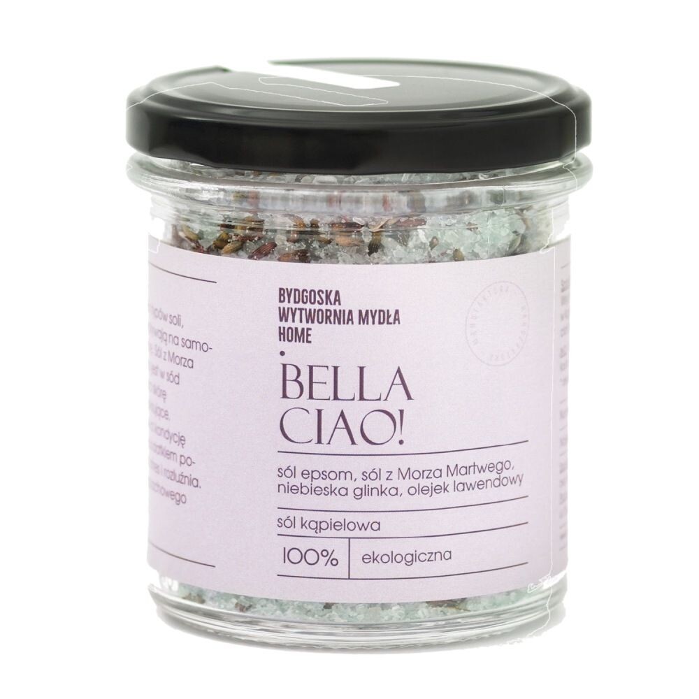 Соль для ванны Bydgoska Wytwórnia Mydła Bella Ciao, 300 гр
Соль для ванны Bydgoska Wytwórnia Mydła Bella Ciao, 300 гр