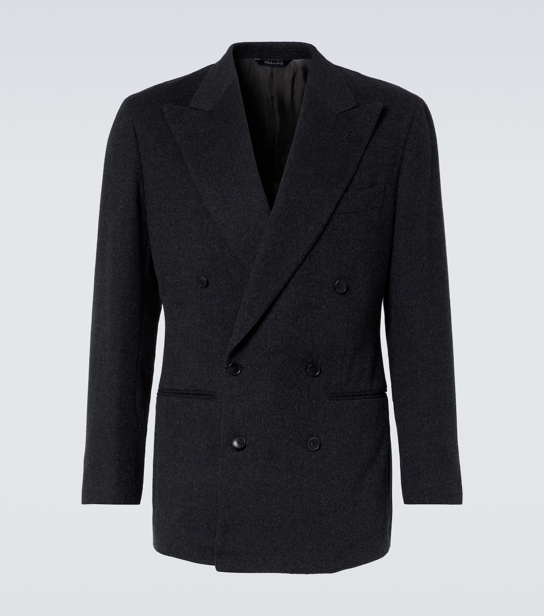 Блейзер из верблюжьей шерсти Saman Amel, серый
Блейзер из верблюжьей шерсти Saman Amel, серый