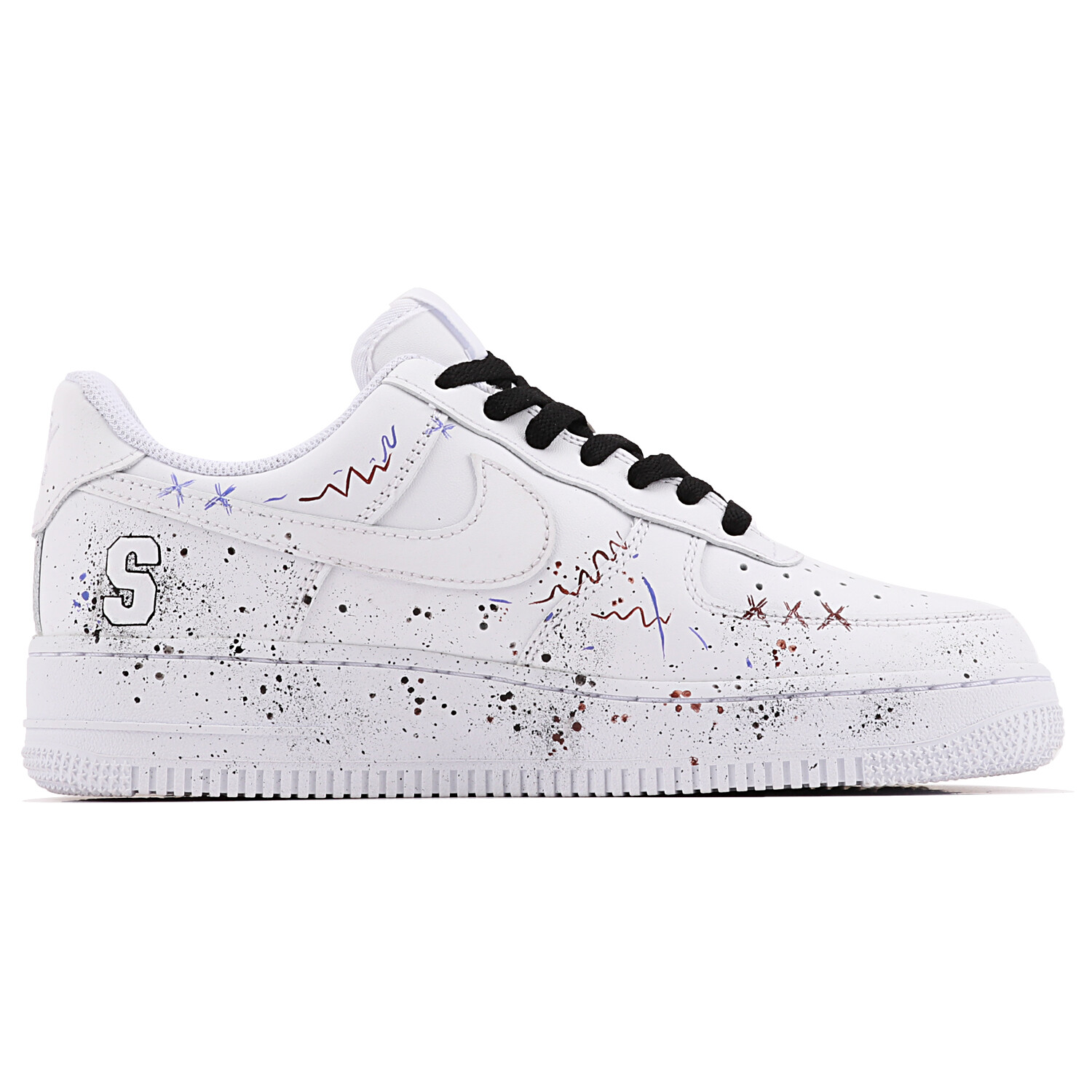 Кроссовки Nike Air Force 1 Skateboarding Shoes Women's Low-top White/black, черный/белый
Кроссовки Nike Air Force 1 Skateboarding Shoes Women's Low-top White/black, черный/белый