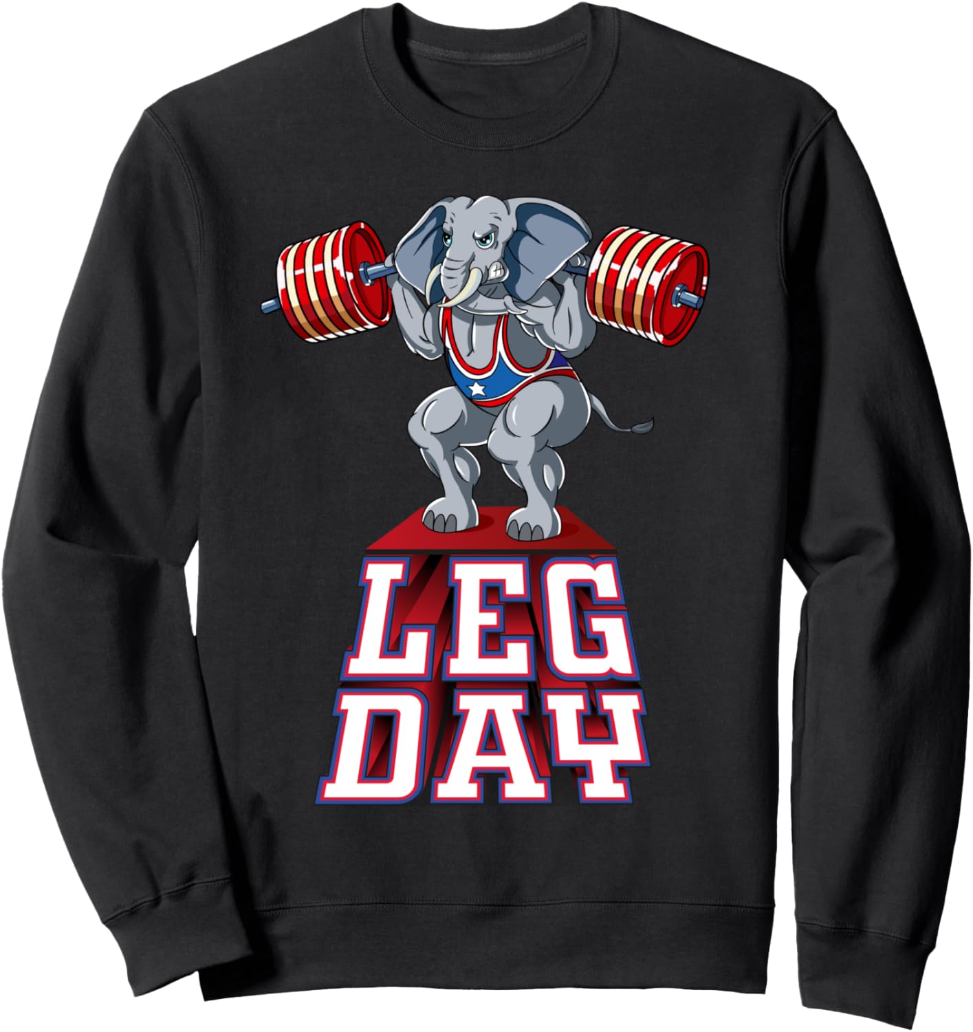 Толстовка Leg Dale Elephant для тяжелой атлетики, приседаний и тренировок в спортзале Check Out My Other Elephant T-Shirts, черный
Толстовка Leg Dale Elephant для тяжелой атлетики, приседаний и тренировок в спортзале Check Out My Other Elephant T-Shirts, черный