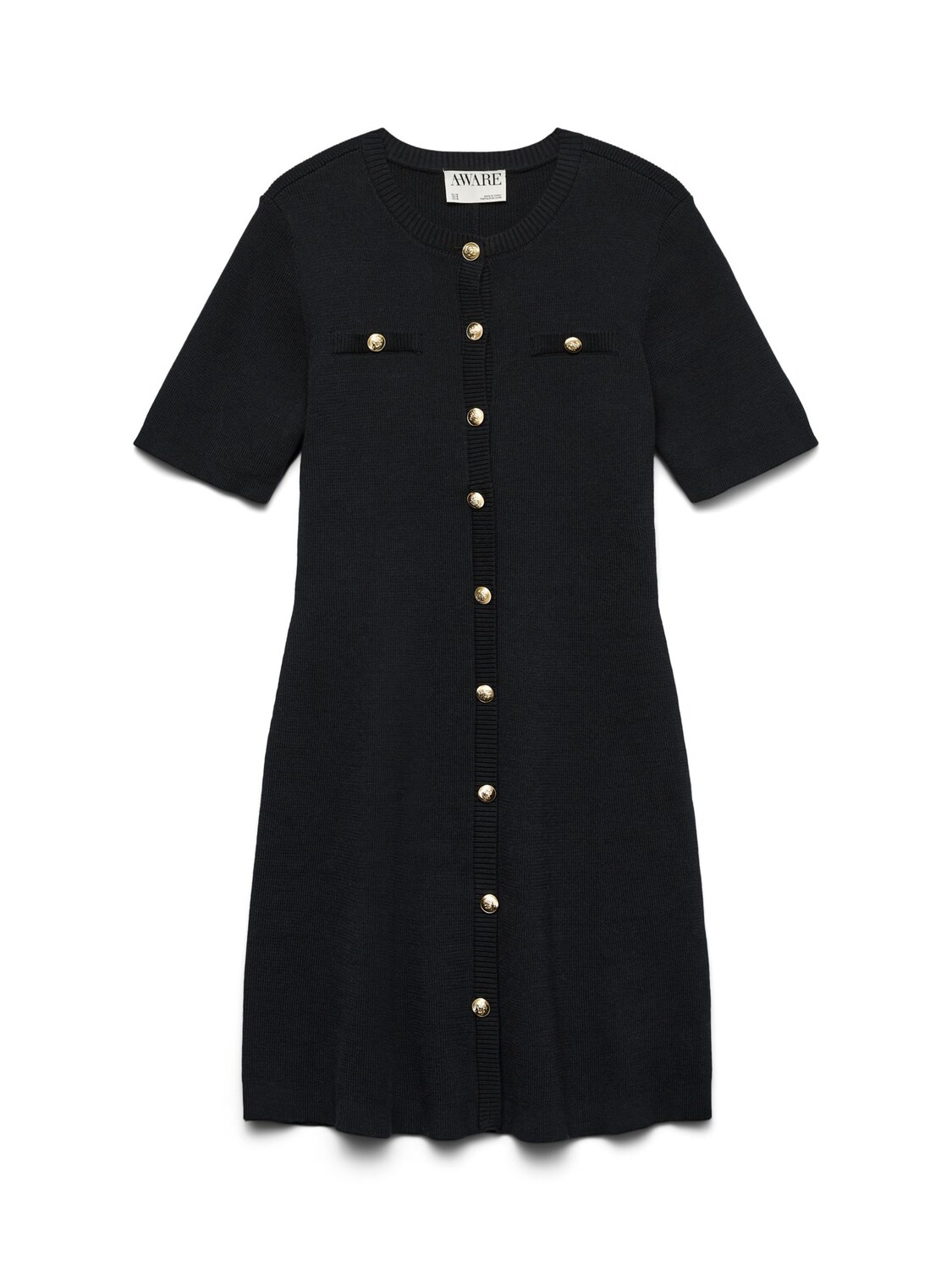 Vero Moda Curve Вязаное платье 'AWCPicco' в черном цвете
Vero Moda Curve Вязаное платье 'AWCPicco' в черном цвете
