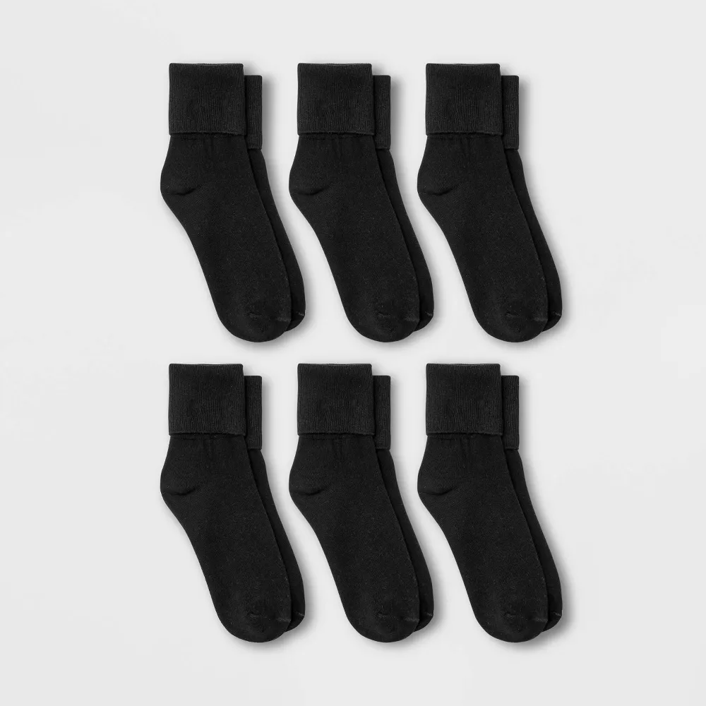 Женские носки Mary Jane Fold Over Cuff Crew Socks, 6 пар - A New Day
Женские носки Mary Jane Fold Over Cuff Crew Socks, 6 пар - A New Day