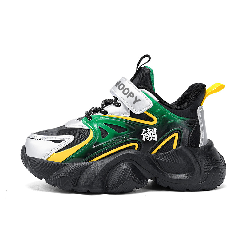 Нескользящая амортизирующая износостойкая детская обувь для повседневной носки SNOOPY, черный/зеленый
Нескользящая амортизирующая износостойкая детская обувь для повседневной носки SNOOPY, черный/зеленый