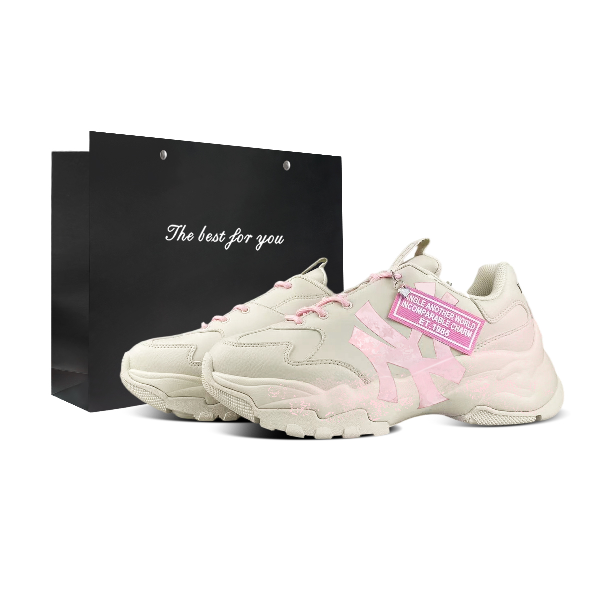 MLB Кроссовки Big Ball Chunky с амортизацией, устойчивые к истиранию и скольжению, низкие, массивные, унисекс, бежево-розовые
MLB Кроссовки Big Ball Chunky с амортизацией, устойчивые к истиранию и скольжению, низкие, массивные, унисекс, бежево-розовые