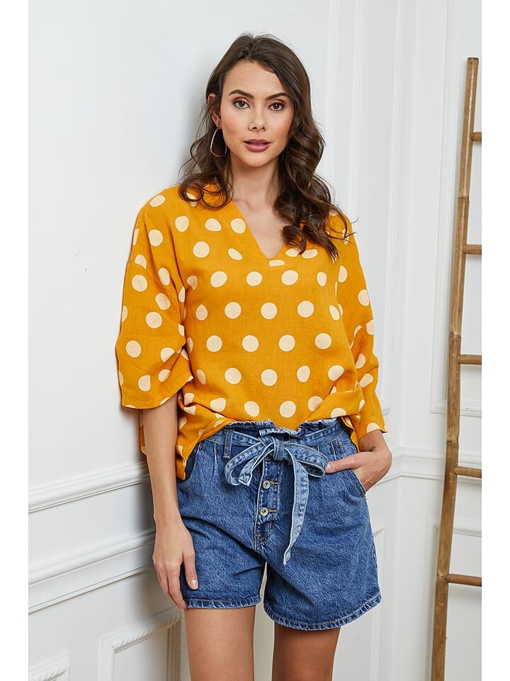 Блуза La Compagnie Du Lin, желтый
Блуза La Compagnie Du Lin, желтый