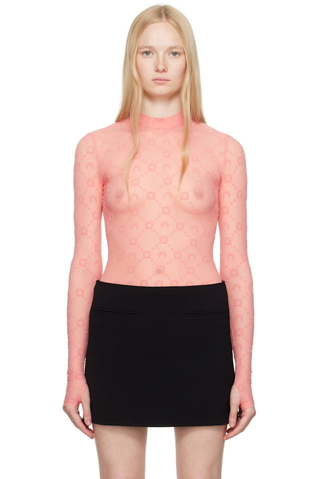 Эксклюзивная футболка Ssense с розовым лунограмным принтом и эффектом второй кожи Marine Serre, розовый
Эксклюзивная футболка Ssense с розовым лунограмным принтом и эффектом второй кожи Marine Serre, розовый