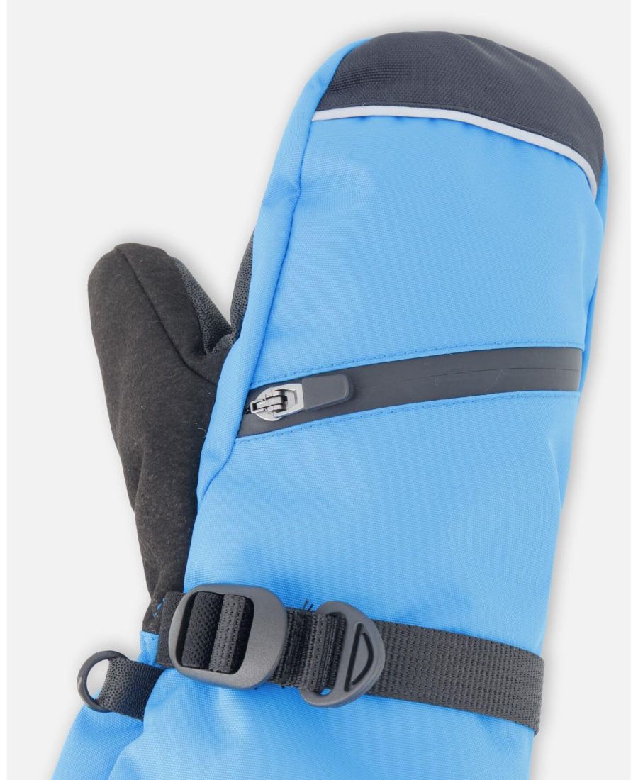 Детские зимние варежки Teknik синего цвета - для мальчиков Deux par Deux, Blue
Детские зимние варежки Teknik синего цвета - для мальчиков Deux par Deux, Blue