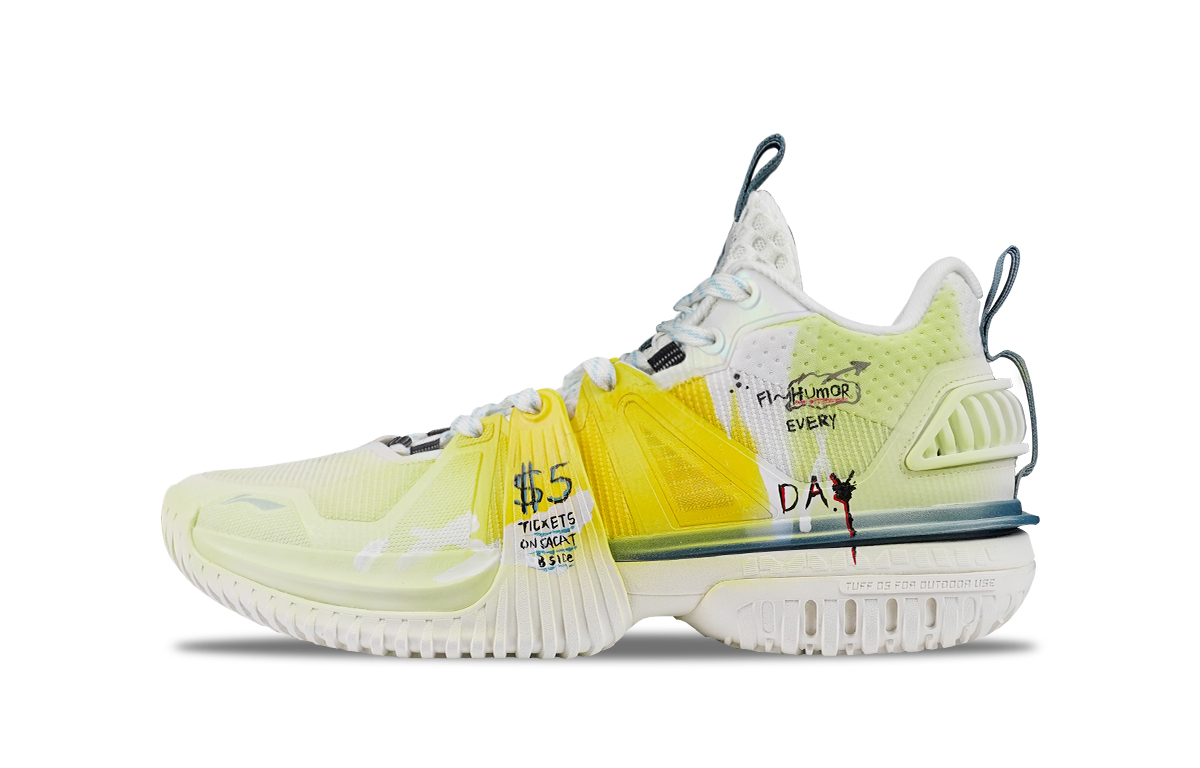 LINING Баскетбольные кроссовки Storm 2024 с низким верхом, устойчивые к истиранию и скольжению, мужские, желто-зеленые
LINING Баскетбольные кроссовки Storm 2024 с низким верхом, устойчивые к истиранию и скольжению, мужские, желто-зеленые