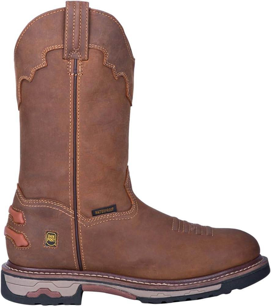 Мужские водонепроницаемые рабочие ботинки Dan Post Journeyman 28 см с мягким носком, коричневые
Мужские водонепроницаемые рабочие ботинки Dan Post Journeyman 28 см с мягким носком, коричневые