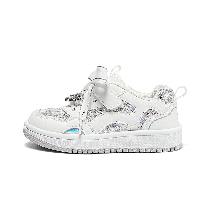 Детские кроссовки для скейтбординга с низким верхом, устойчивые к скольжению и износу Snoffy, белый 
Детские кроссовки для скейтбординга с низким верхом, устойчивые к скольжению и износу Snoffy, белый