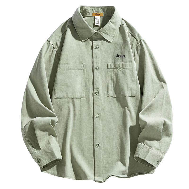 Рубашка мужская Lapel Moderate Jeep, pea зеленый
Рубашка мужская Lapel Moderate Jeep, pea зеленый