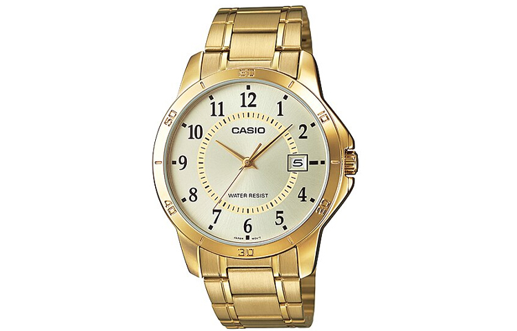 Мужские часы Standard Series Gold MTP-V004G-9B CASIO
Мужские часы Standard Series Gold MTP-V004G-9B CASIO