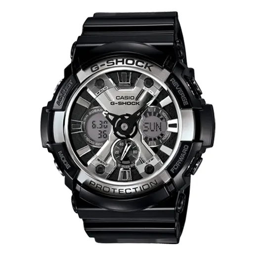 Часы CASIO G-Shock Analog-Digital 'Black', черный 
Часы CASIO G-Shock Analog-Digital 'Black', черный