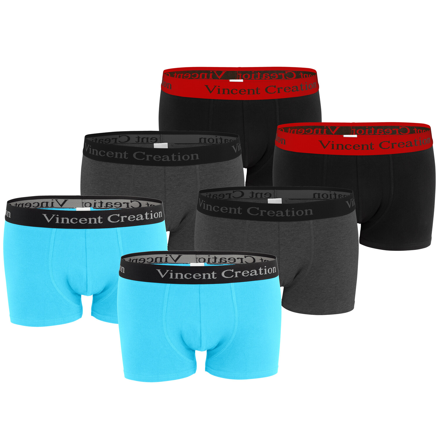 Боксеры Vincent Creation Boxershorts-Hipster 6 Stück, цвет türkis/anthrazit/schwarz-rot
Боксеры Vincent Creation Boxershorts-Hipster 6 Stück, цвет türkis/anthrazit/schwarz-rot