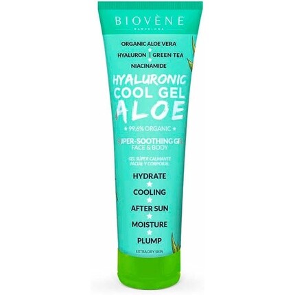 HYALURONIC Cool Gel Алоэ Суперуспокаивающий гель для лица и тела 200мл Biovène Barcelona
HYALURONIC Cool Gel Алоэ Суперуспокаивающий гель для лица и тела 200мл Biovène Barcelona