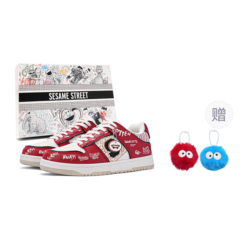 SESAME STREET Юнисекс скейтерские кроссовки низкие экрю/черные бежево-красные (в комплекте 1 случайный кулон), цвет Beige Red (Includes 1 Random Pendant)
SESAME STREET Юнисекс скейтерские кроссовки низкие экрю/черные бежево-красные (в комплекте 1 случайный кулон), цвет Beige Red (Includes 1 Random Pendant)