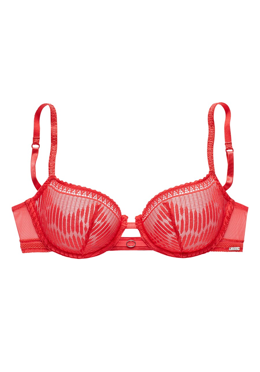 Бюстгальтер-балконет s.Oliver, красный
Бюстгальтер-балконет s.Oliver, красный