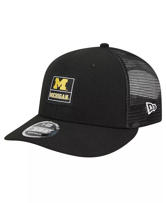 Мужская черная кепка Michigan Wolverines с маркировкой 9Fifty Snapback New Era, черный
Мужская черная кепка Michigan Wolverines с маркировкой 9Fifty Snapback New Era, черный