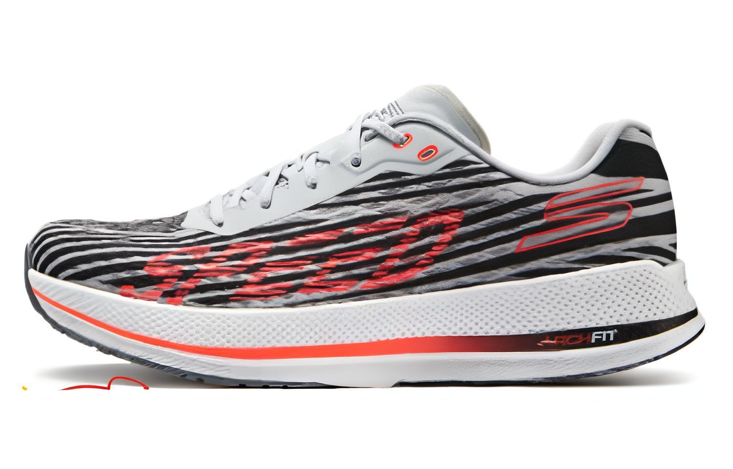 Skechers Мужские низкие беговые кроссовки с амортизацией, износостойкие, дышащие, белый, оранжевые и черный
Skechers Мужские низкие беговые кроссовки с амортизацией, износостойкие, дышащие, белый, оранжевые и черный