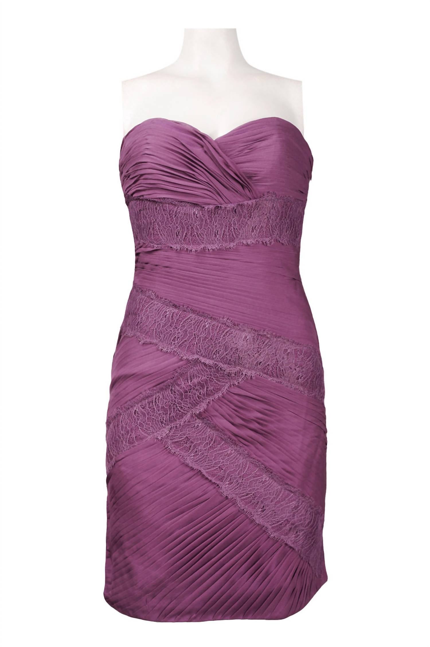 Женское асимметричное платье без бретелек в сиреневом цвете Monique Lhuillier
Женское асимметричное платье без бретелек в сиреневом цвете Monique Lhuillier