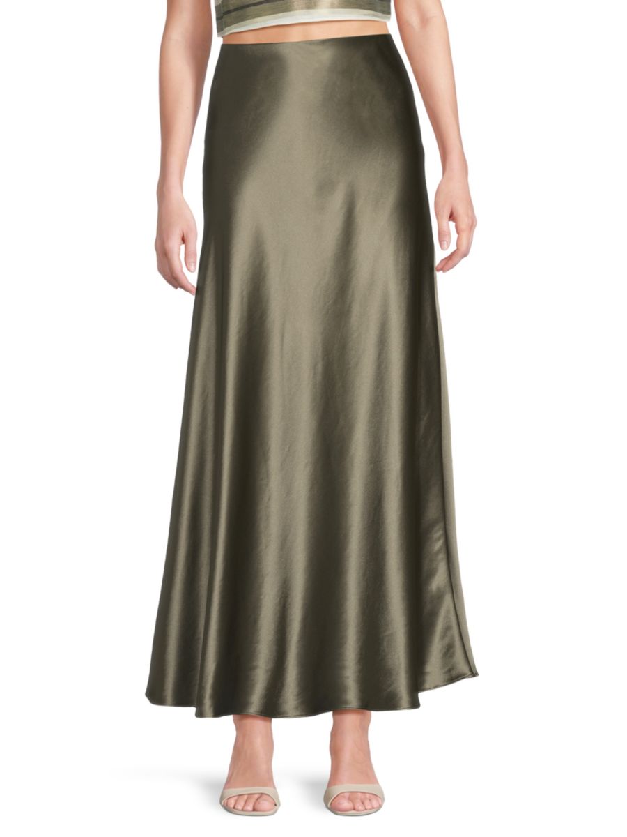 Юбка макси Прю А-силуэта Cami NYC, цвет Basil 
Юбка макси Прю А-силуэта Cami NYC, цвет Basil