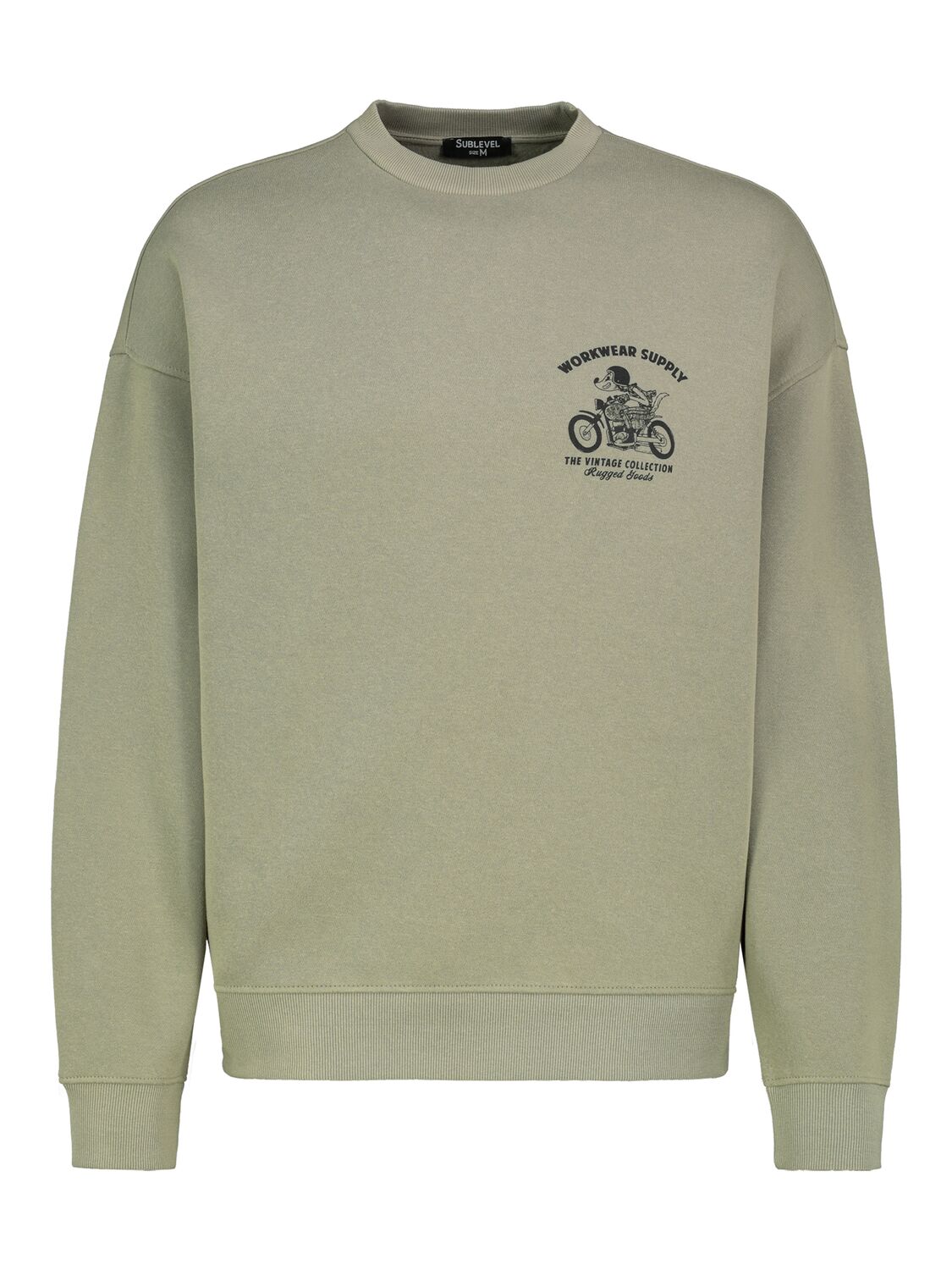 Sublevel Свитшот в цвете хаки
Sublevel Свитшот в цвете хаки