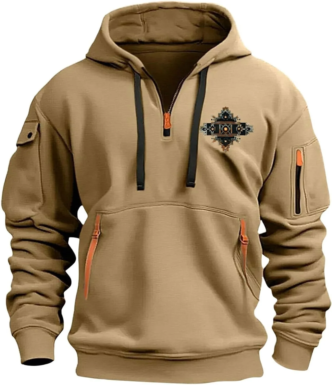 Мужская утепленная толстовка с капюшоном и карманами Cheyubny
Мужская утепленная толстовка с капюшоном и карманами Cheyubny