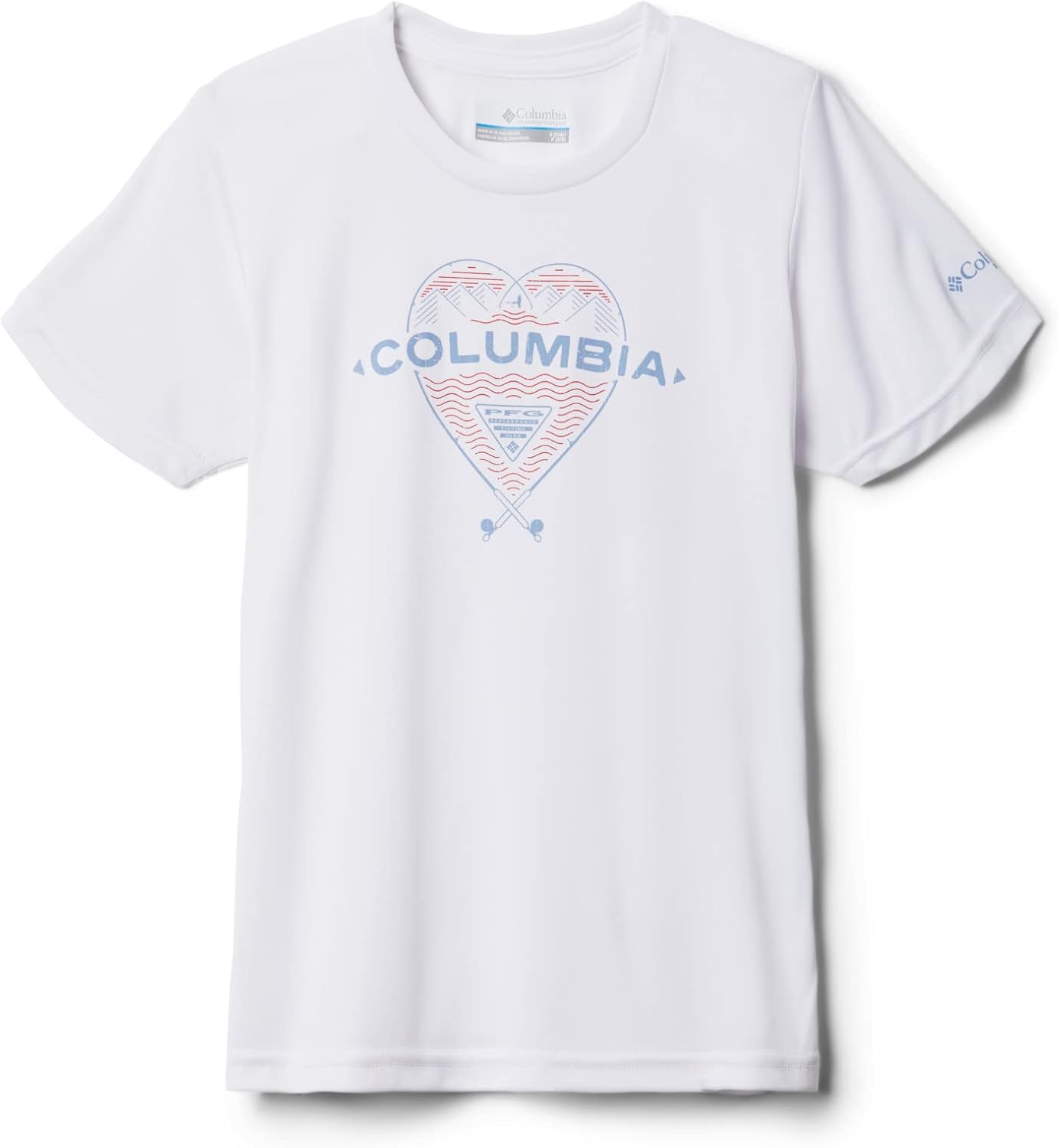 Женская футболка Columbia Y Tidal Tee PFG Heart Ss, White/Bluestone, Белый, Женская футболка Columbia Y Tidal Tee PFG Heart Ss, White/Bluestone
Женская футболка Columbia Y Tidal Tee PFG Heart Ss, White/Bluestone, Белый, Женская футболка Columbia Y Tidal Tee PFG Heart Ss, White/Bluestone