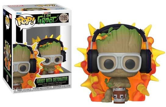 Funko POP, фигурка Marvel: IAG Groot с детонатором
Funko POP, фигурка Marvel: IAG Groot с детонатором
