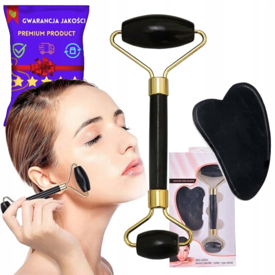 Роллер для лица + Гуаша + Набор в коробке - Черный подарочный Inna marka
Роллер для лица + Гуаша + Набор в коробке - Черный подарочный Inna marka