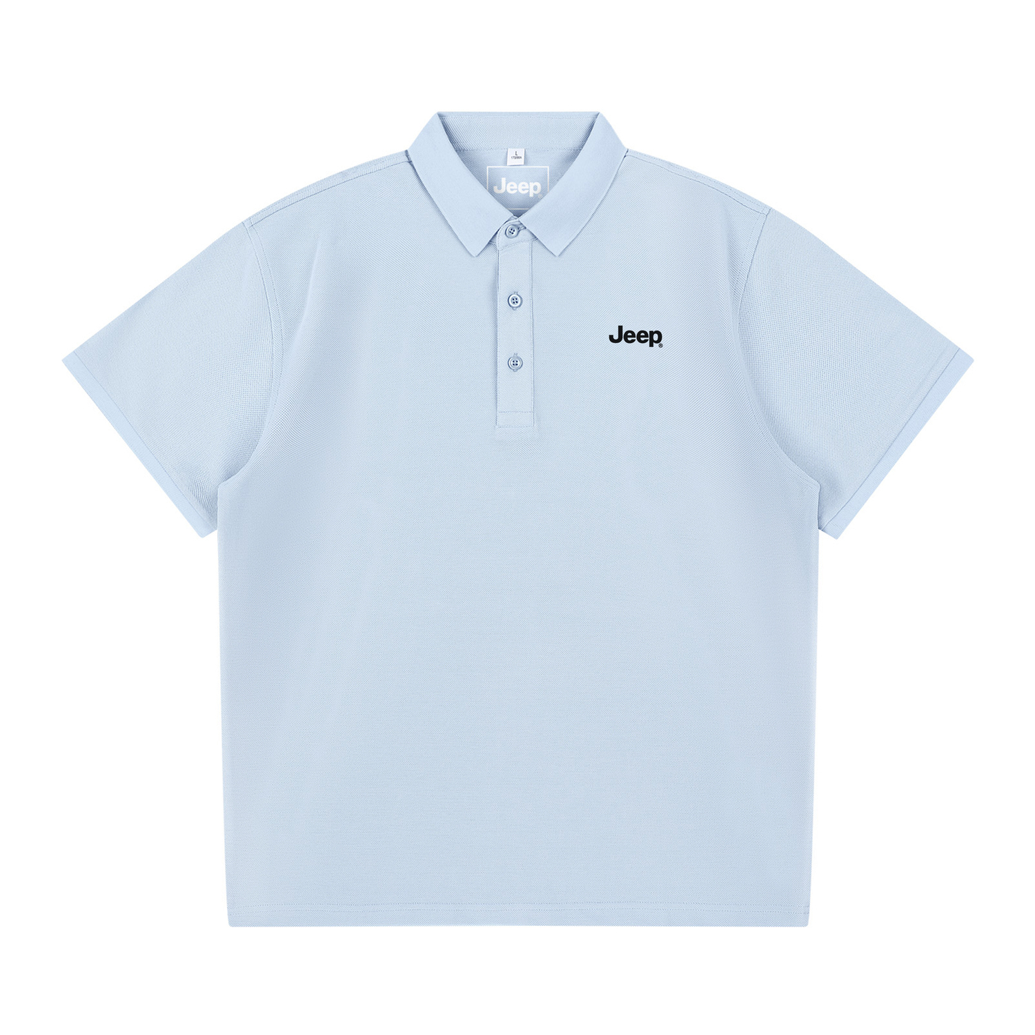 Юань Сен Легкая роскошь Серия Wrangler Поло Unisex Jeep, Тумано-голубой 
Юань Сен Легкая роскошь Серия Wrangler Поло Unisex Jeep, Тумано-голубой