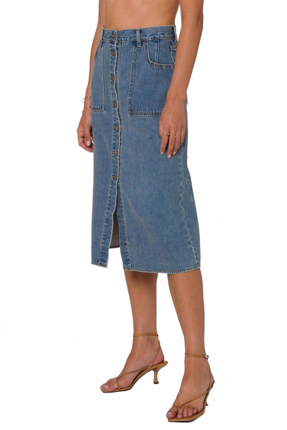 Юбка миди Tanna синего цвета Canada Blue Velvet Heart, Canada Blue
Юбка миди Tanna синего цвета Canada Blue Velvet Heart, Canada Blue