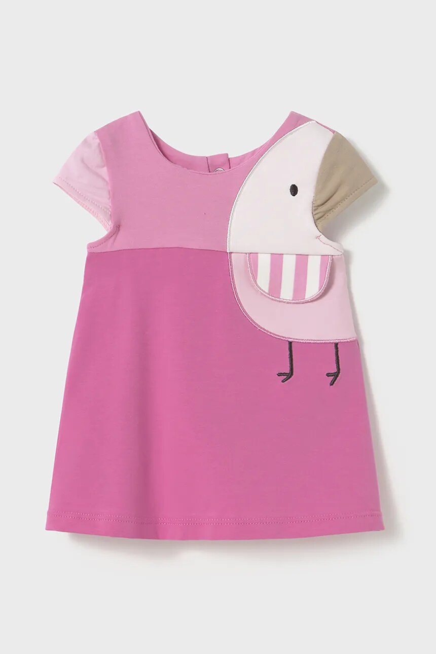 Хлопковое платье для новорожденных Mayoral Newborn, розовый
Хлопковое платье для новорожденных Mayoral Newborn, розовый