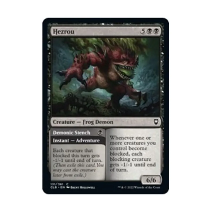CCG Хезру (C) (Рольга), MTG - Commander Legends - Battle for Baldur's Gate
CCG Хезру (C) (Рольга), MTG - Commander Legends - Battle for Baldur's Gate