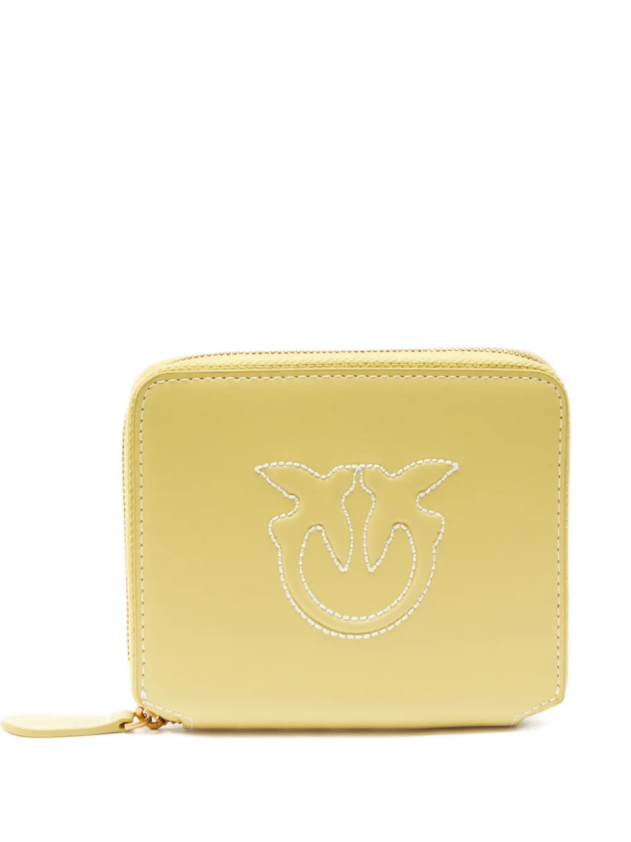Кошелек с тисненым логотипом и застежкой-молнией PINKO, желтый
Кошелек с тисненым логотипом и застежкой-молнией PINKO, желтый