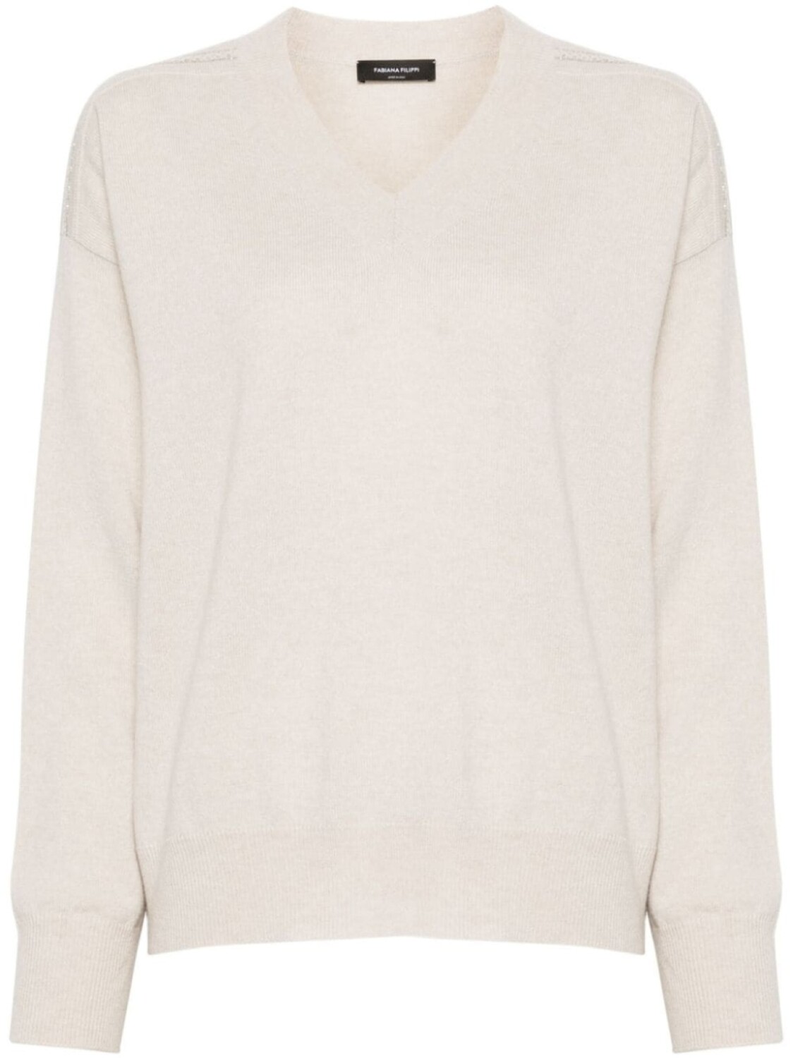 Fabiana Filippi свитер с шариковой цепочкой, нейтральный цвет
Fabiana Filippi свитер с шариковой цепочкой, нейтральный цвет