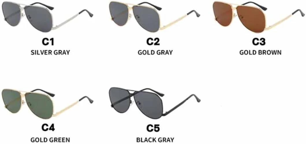 Солнцезащитные очки с защитой UV400 | Металлические петли, цветные линзы | Для женщин и мужчин, для занятий спортом на открытом воздухе и вождения DSVIGF, Gold Brown
Солнцезащитные очки с защитой UV400 | Металлические петли, цветные линзы | Для женщин и мужчин, для занятий спортом на открытом воздухе и вождения DSVIGF, Gold Brown