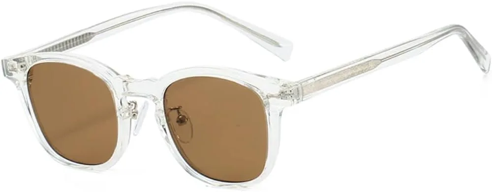 Женские солнцезащитные очки в винтажном стиле с заклепками, модные мужские серые солнцезащитные очки с защитой от УФ-излучения UV400 TVTBBVV, Transparent Tea
Женские солнцезащитные очки в винтажном стиле с заклепками, модные мужские серые солнцезащитные очки с защитой от УФ-излучения UV400 TVTBBVV, Transparent Tea