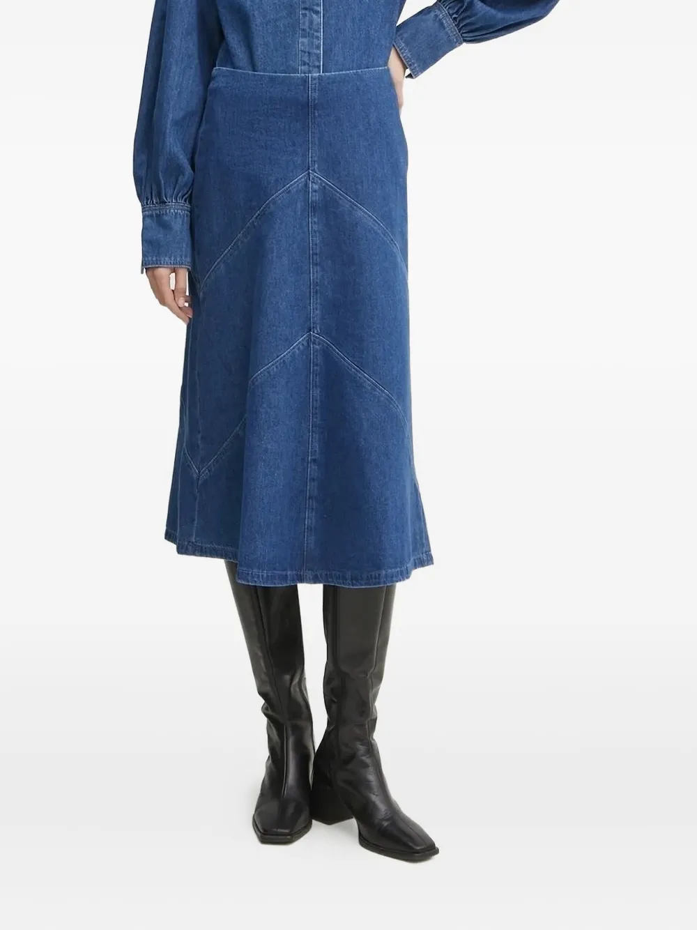 Юбка миди CanaBBEleen со вставками Bruuns Bazaar, синий
Юбка миди CanaBBEleen со вставками Bruuns Bazaar, синий